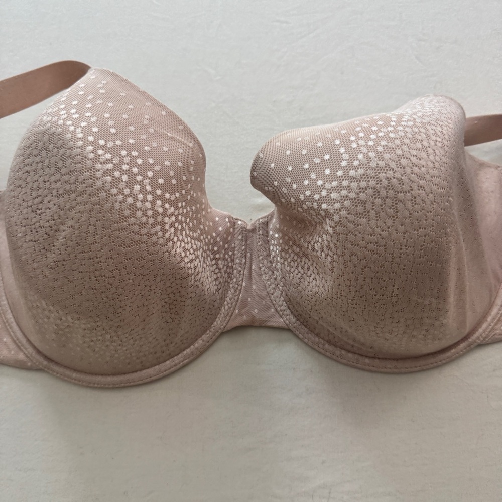 Wacoal Tan and White Women's Bra 40DDD - Picture 8 of 8